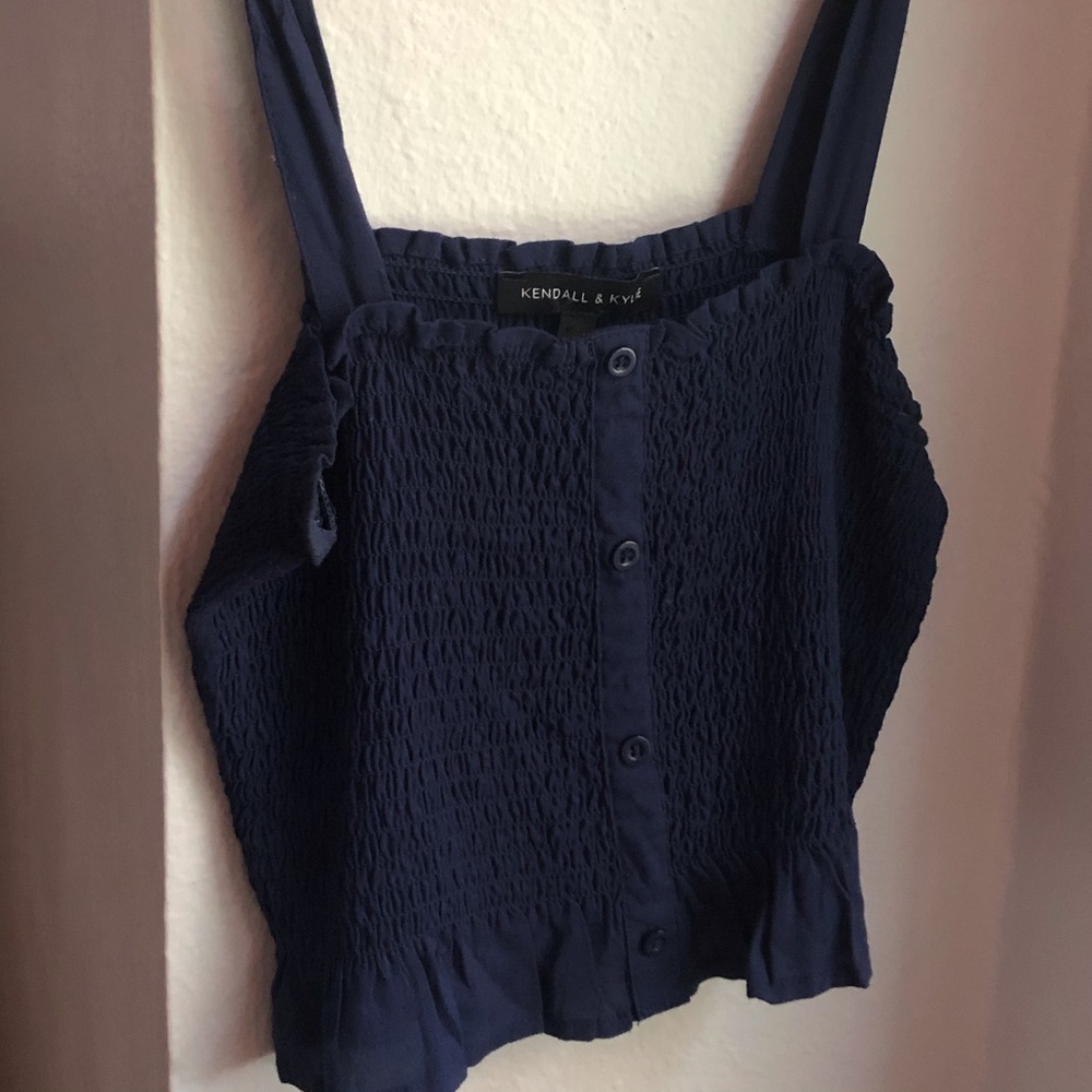 NAVY BLUE TANK TOP